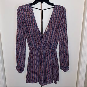 Gianni Bini Patterned Romper